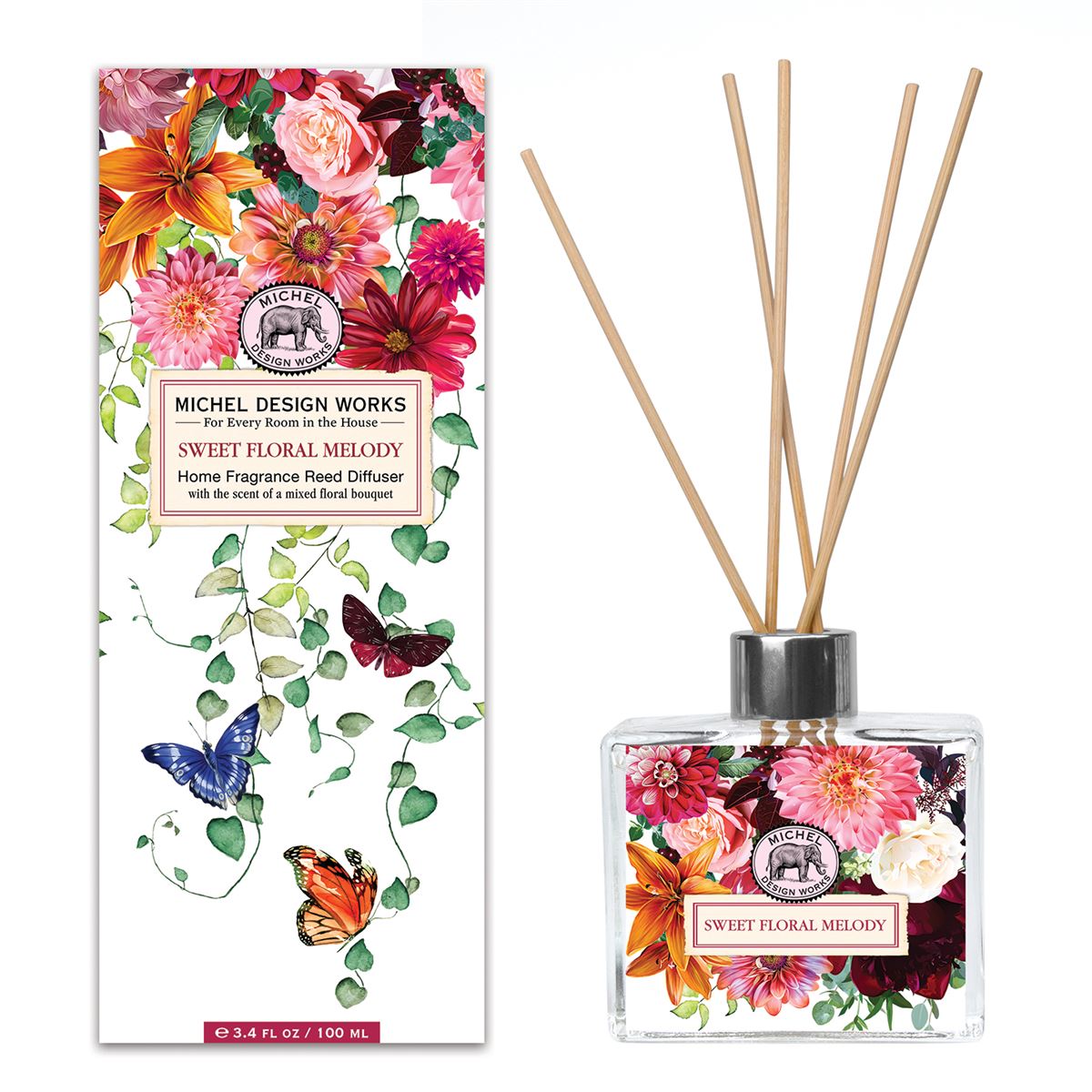 Sweet Floral Melody Home Fragrance Reed Diffuser - Molly's! A Chic and Unique Boutique 