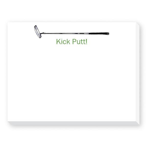 KICK PUTT! NOTEPAD - Molly's! A Chic and Unique Boutique 