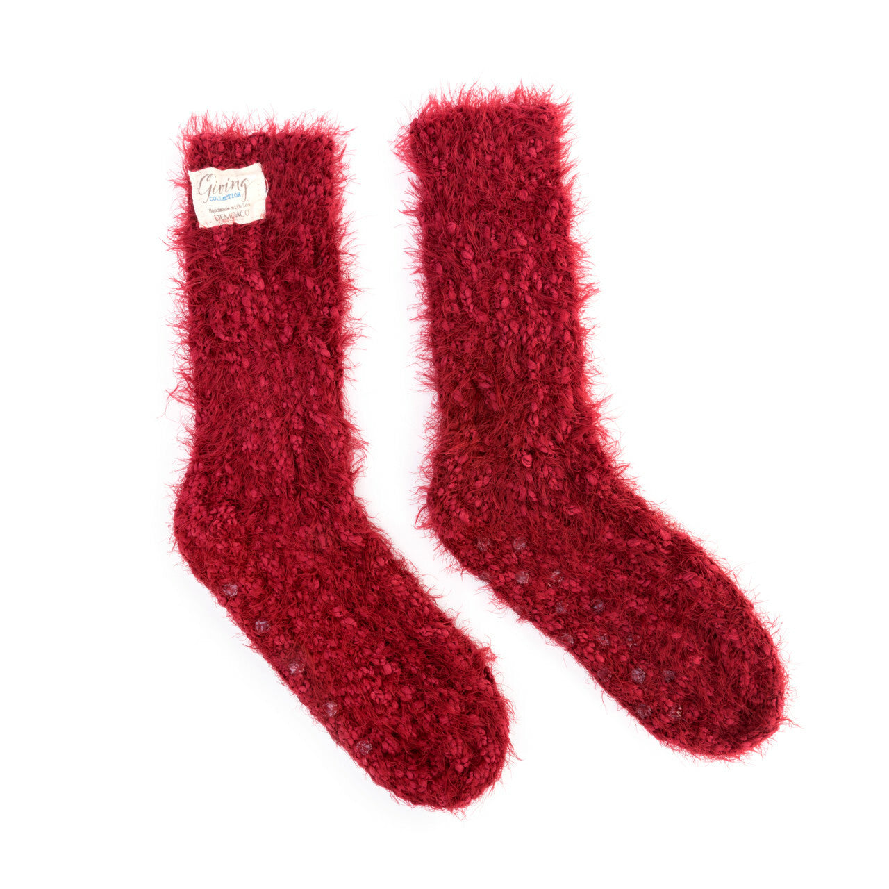 Giving Socks - Red - Molly's! A Chic and Unique Boutique 
