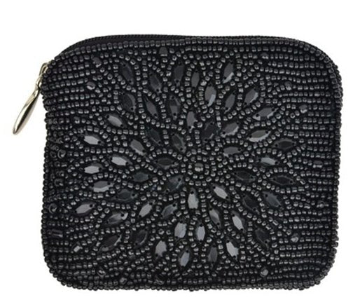 NIGHT BLOOM COIN PURSE METALIC - Molly's! A Chic and Unique Boutique 