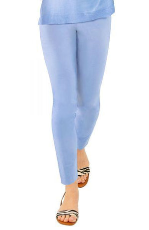 PERIWINKLE EASY PULL-ON PANTS - Molly's! A Chic and Unique Boutique 