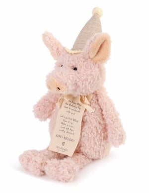 PIGGY WIGG THE BIRTHDAY PIG PLUSH - Molly's! A Chic and Unique Boutique 