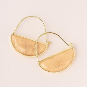 PRISM STONE HOOP EARRING - Molly's! A Chic and Unique Boutique 