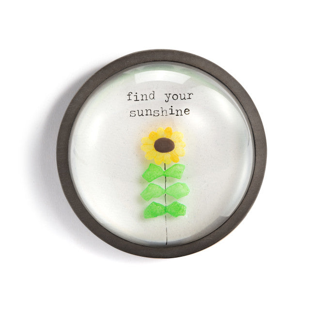 SUNFLOWER PAPERWEIGHT - Molly's! A Chic and Unique Boutique 