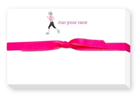 RUN YOUR RACE PUDGY NOTEPAD - Molly's! A Chic and Unique Boutique 