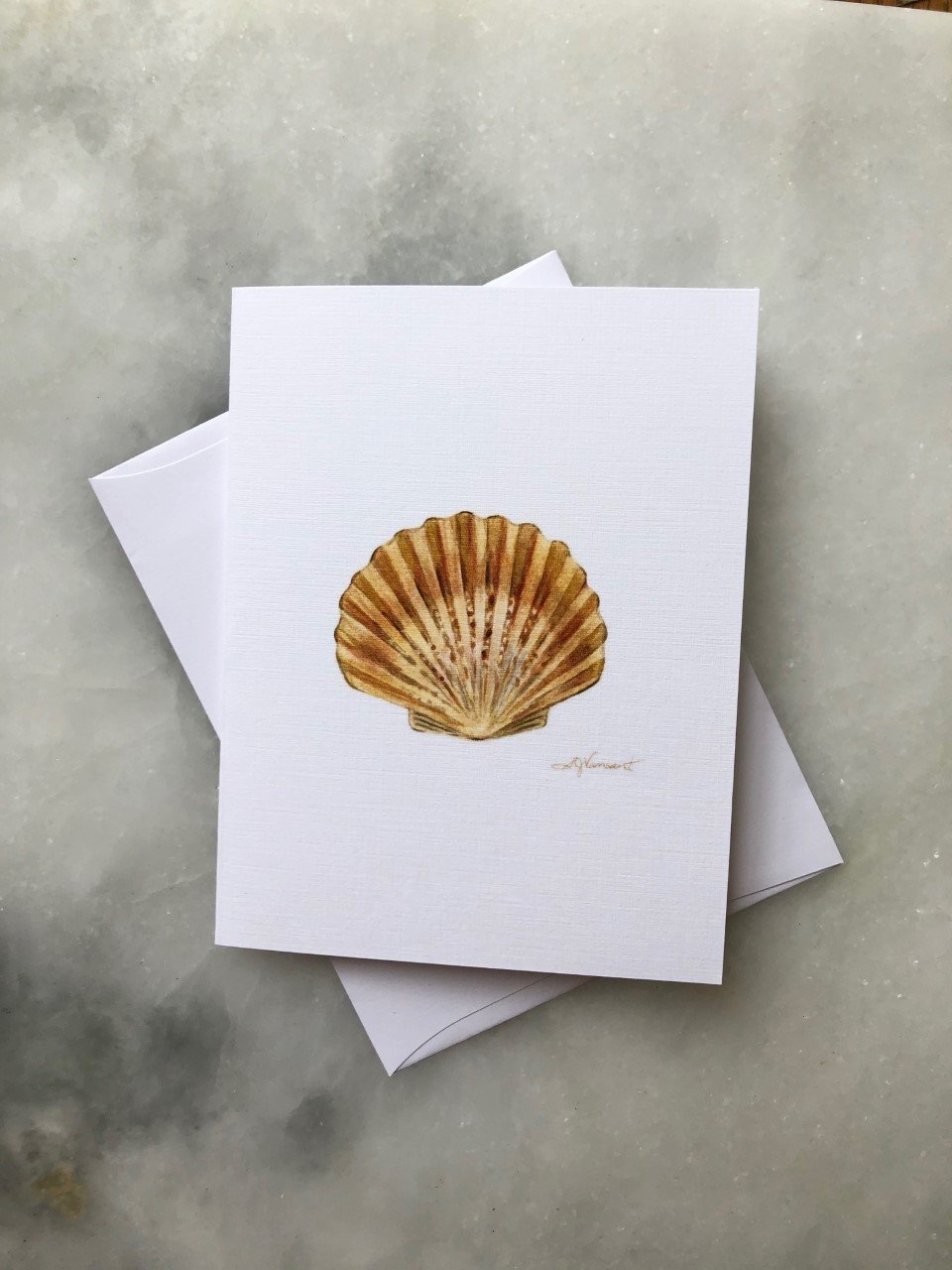 SHELL GREETING CARD - Molly's! A Chic and Unique Boutique 