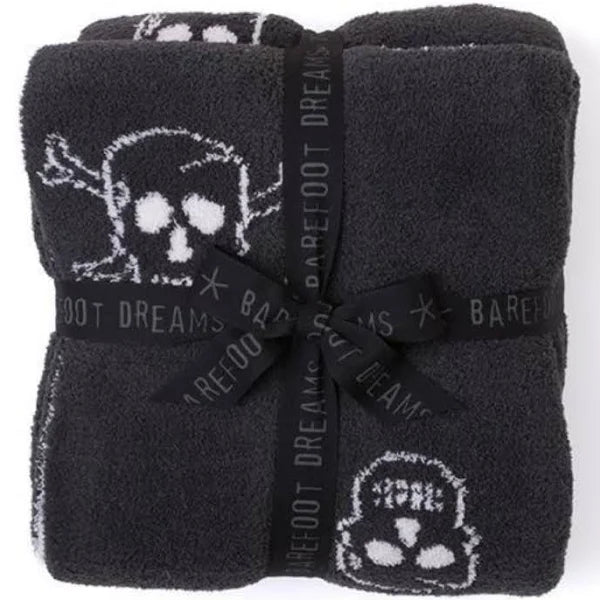COZYCHIC SKULL STROLLER BLANKET - Molly's! A Chic and Unique Boutique 