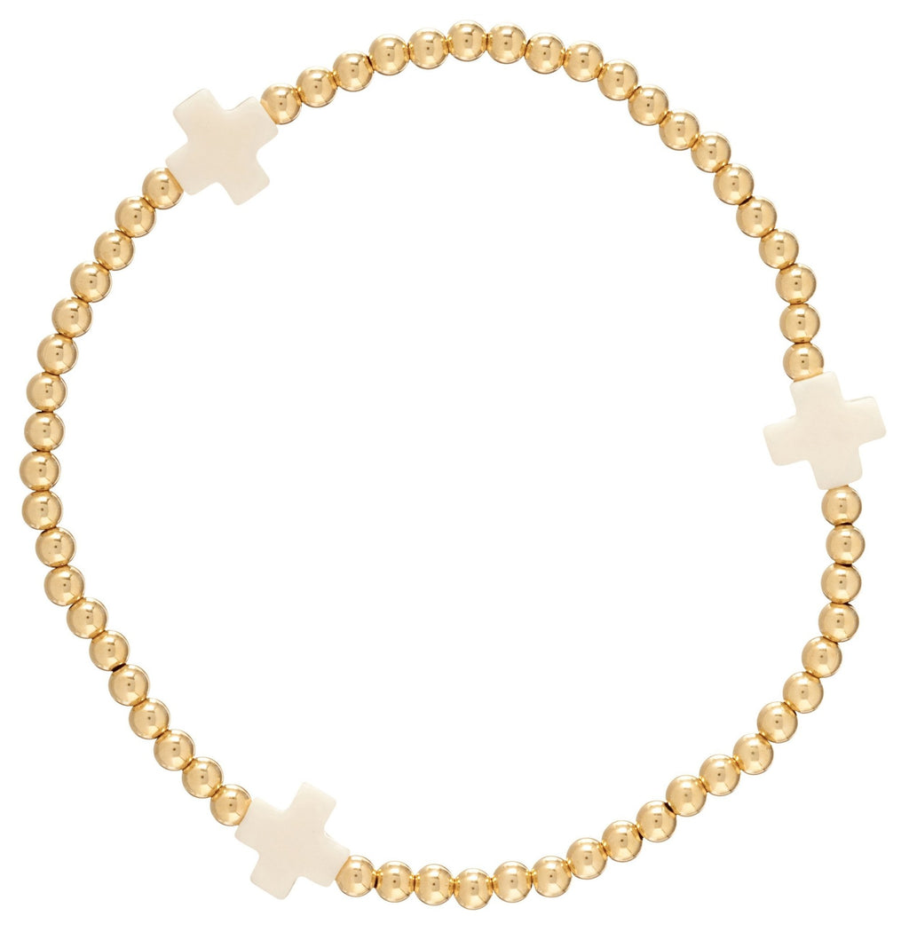 SIGNATURE CROSS GOLD - Molly's! A Chic and Unique Boutique 