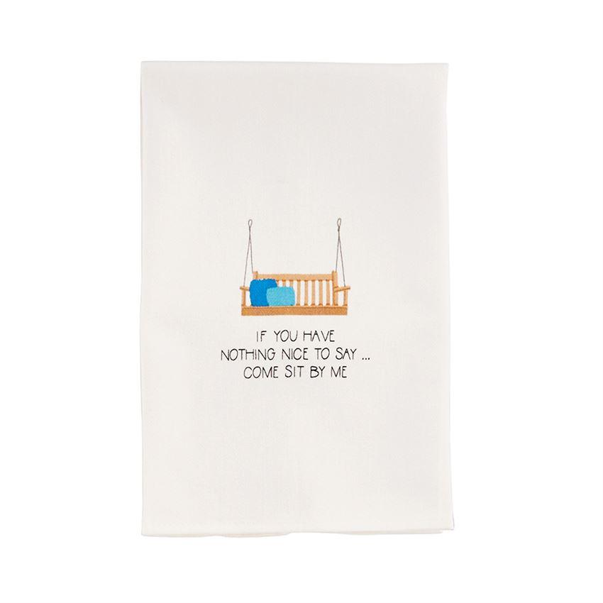 Sit Front Porch Towel - Molly's! A Chic and Unique Boutique 