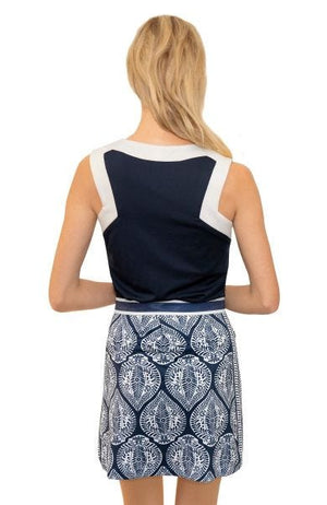 SKIPPY SKORT-INDIAN SUMMER-NAVY (RP) - Molly's! A Chic and Unique Boutique 