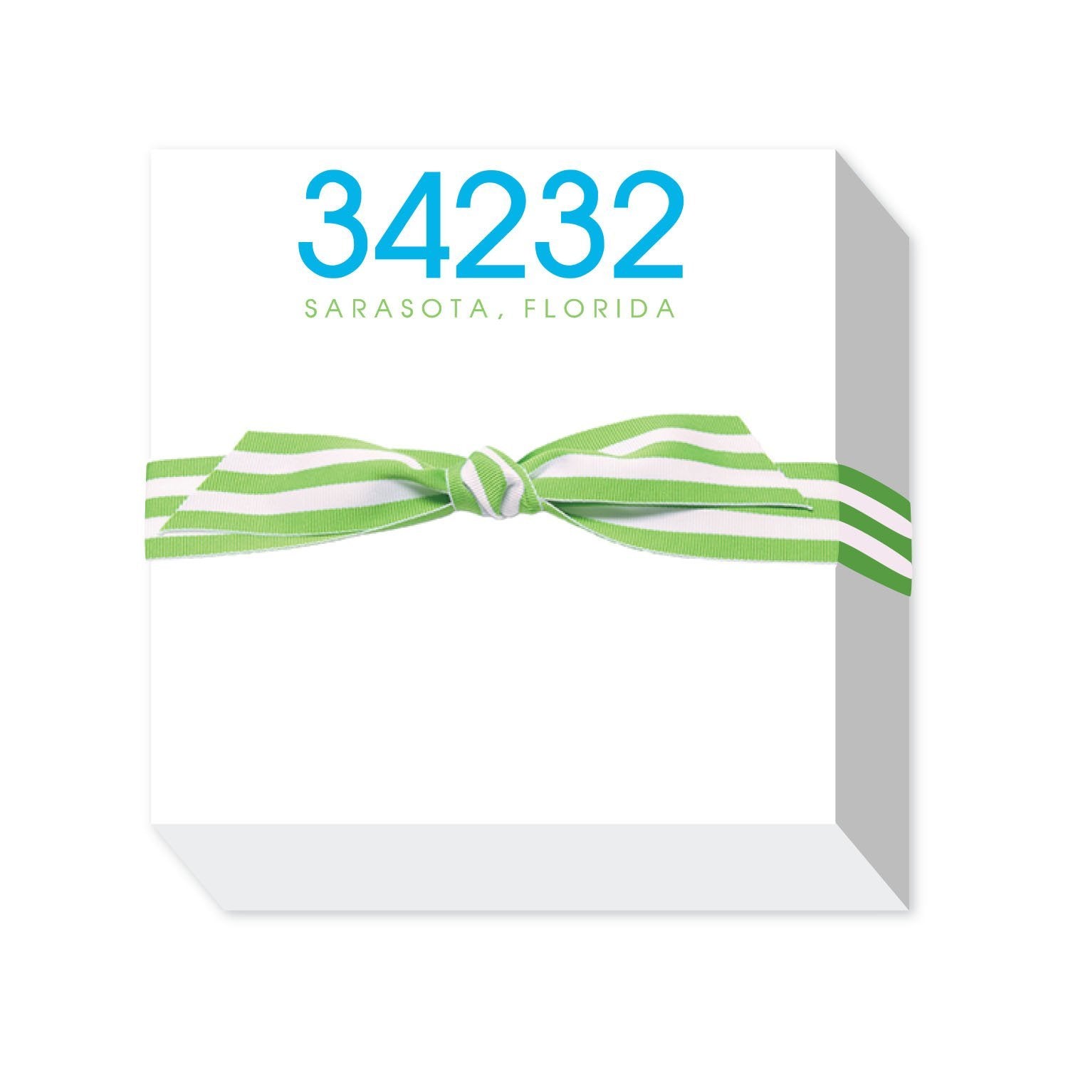 SQ ZIPCODE NOTEPAD 34232 - Molly's! A Chic and Unique Boutique 