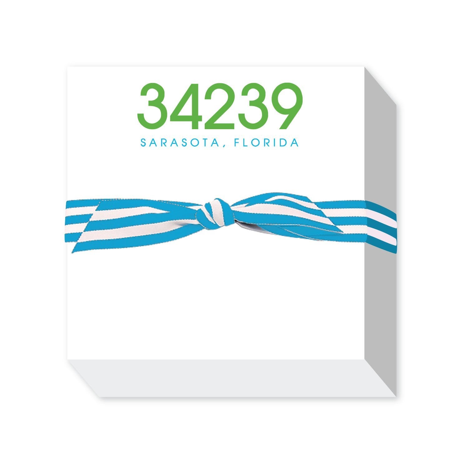 SQ ZIPCODE NOTEPAD 34239 - Molly's! A Chic and Unique Boutique 