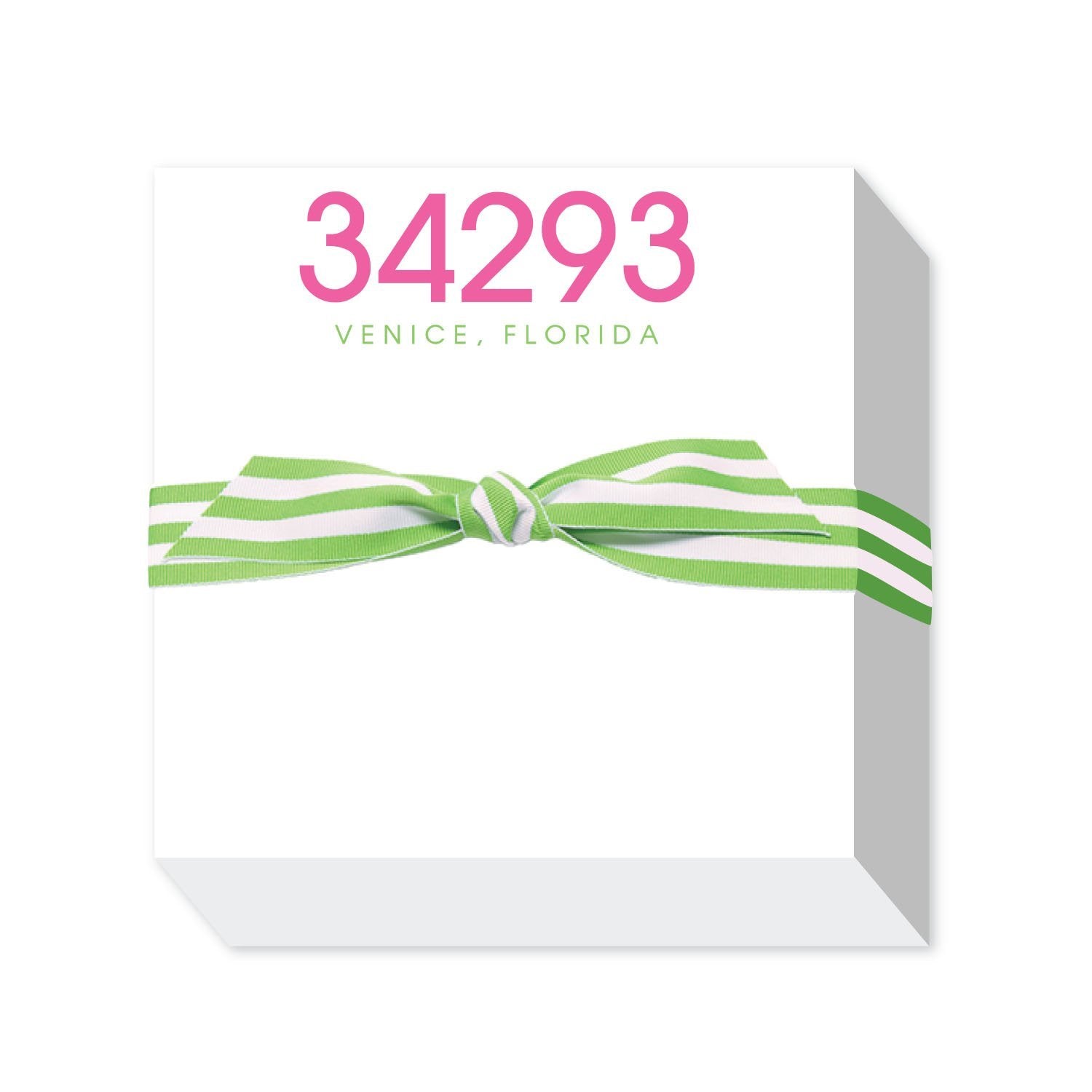 SQ ZIPCODE NOTEPAD 34293 - Molly's! A Chic and Unique Boutique 