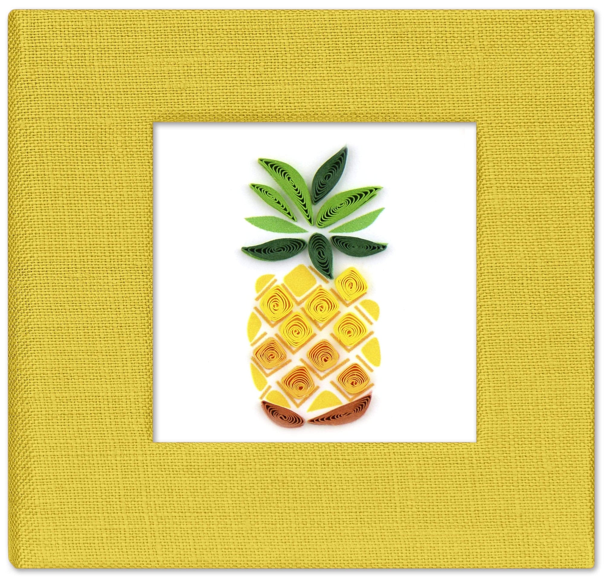 Quilled Pineapple Sticky Note Pad Cover - Molly's! A Chic and Unique Boutique 