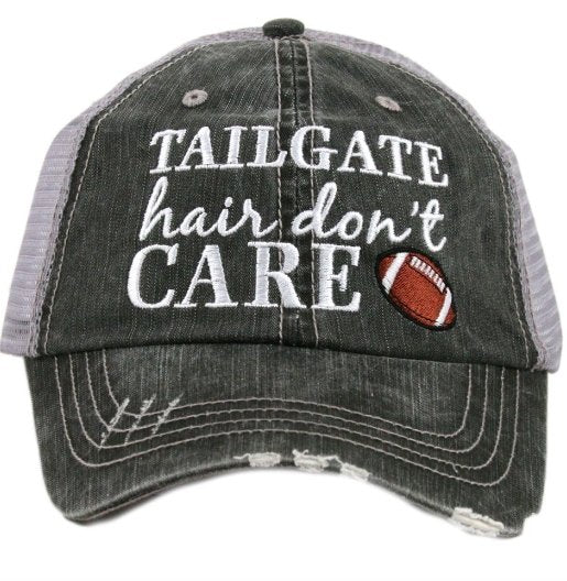 TAILGATE HAIR DONT CARE TRUCKER HAT - KDC-TC-131 - Molly's! A Chic and Unique Boutique 