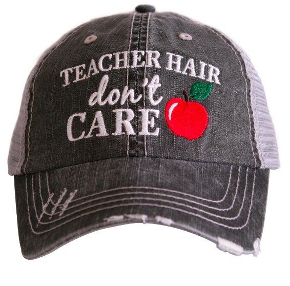 TEACHER TRUCKER HAT - KDC-TC-362 - Molly's! A Chic and Unique Boutique 