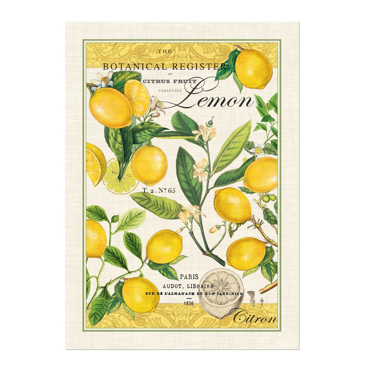 Lemon Basil Kitchen Towel - Molly's! A Chic and Unique Boutique 