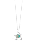 Turtle Necklace- Turquoise Gradient - Molly's! A Chic and Unique Boutique 