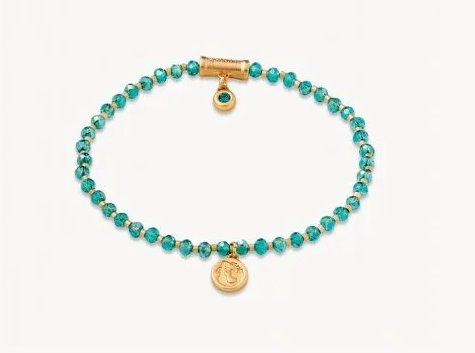 TWINKLE STRETCH BRACELET - AQUA/MERMAID - 949700 - Molly's! A Chic and Unique Boutique 