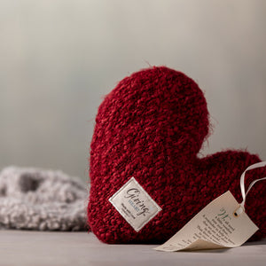 Red Giving Heart Weighted Pillow - Molly's! A Chic and Unique Boutique 