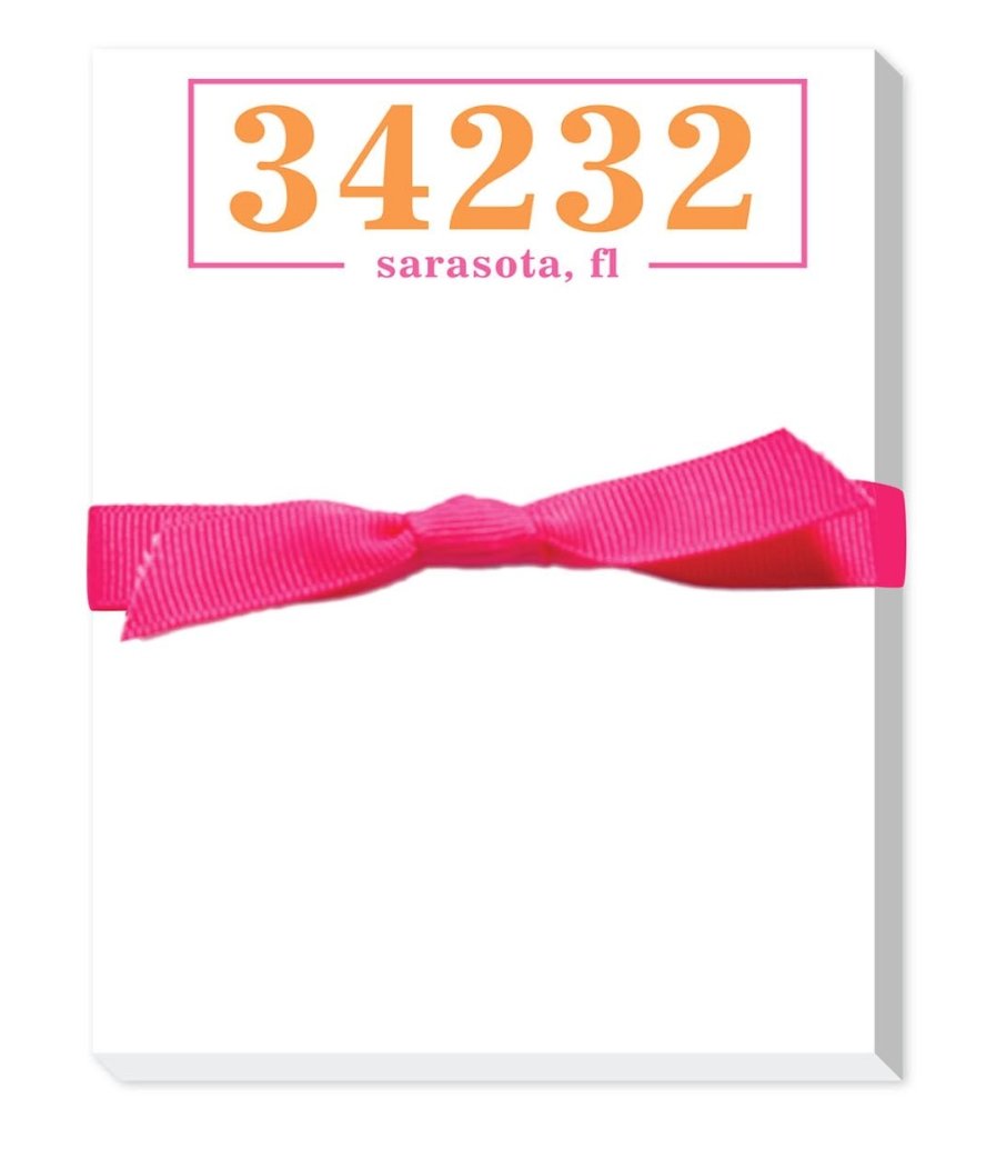 ZIPCODE MINI NOTEPAD 34232 - Molly's! A Chic and Unique Boutique 