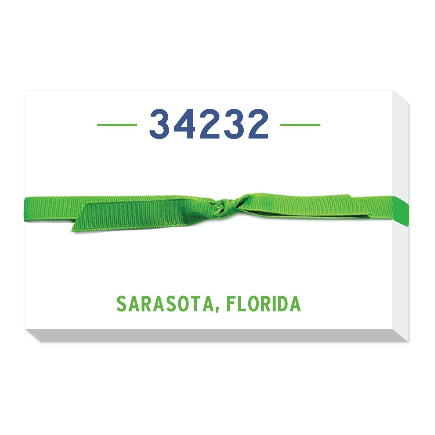 ZIPCODE PUDGY NOTEPAD 34232 - Molly's! A Chic and Unique Boutique 