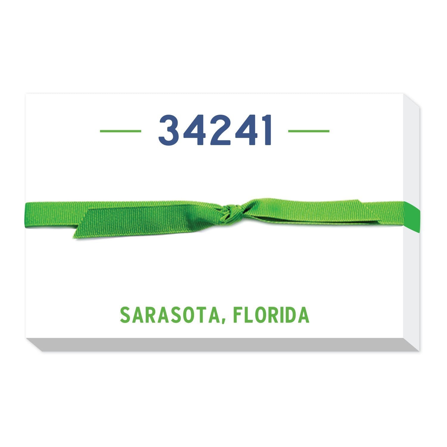 ZIPCODE PUDGY NOTEPAD 34241 - Molly's! A Chic and Unique Boutique 