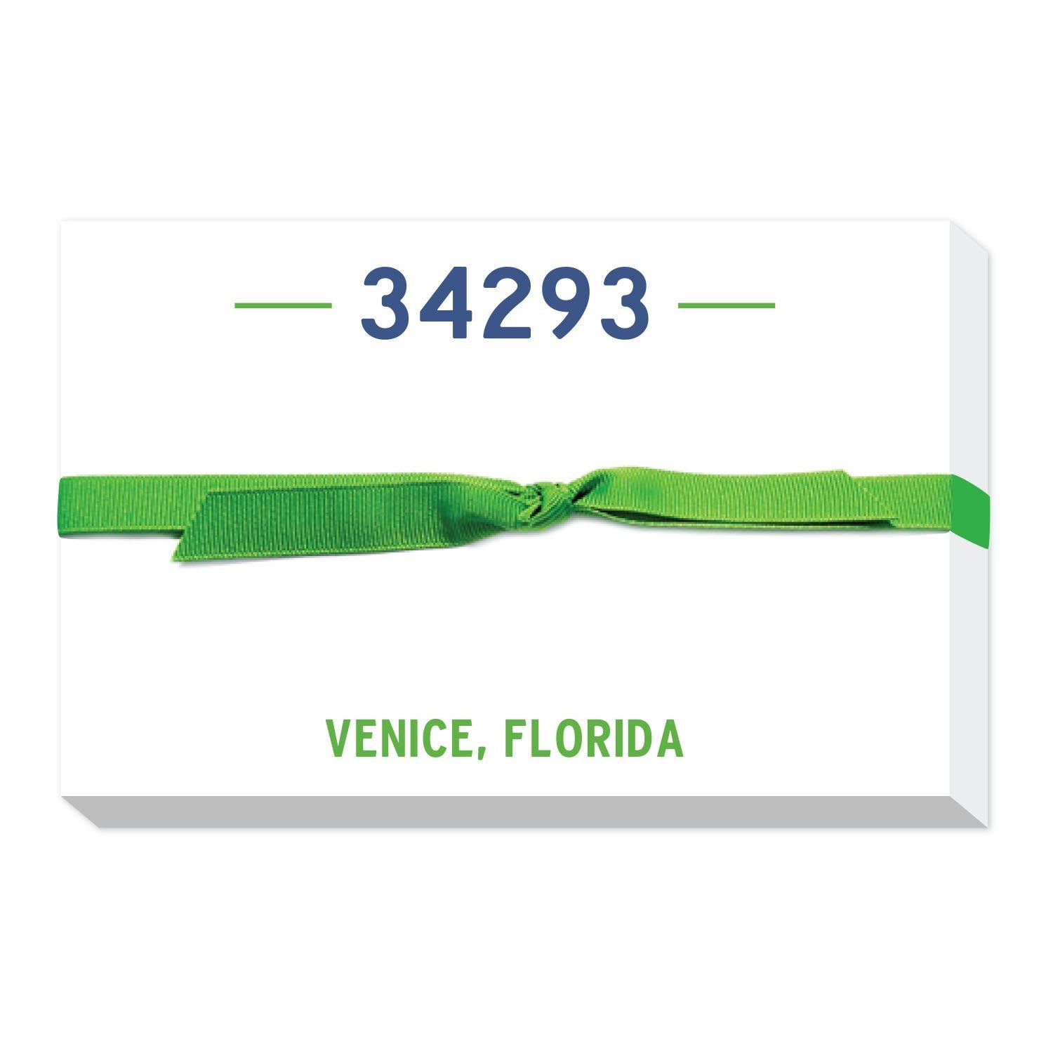 ZIPCODE PUDGY NOTEPAD 34293 - Molly's! A Chic and Unique Boutique 